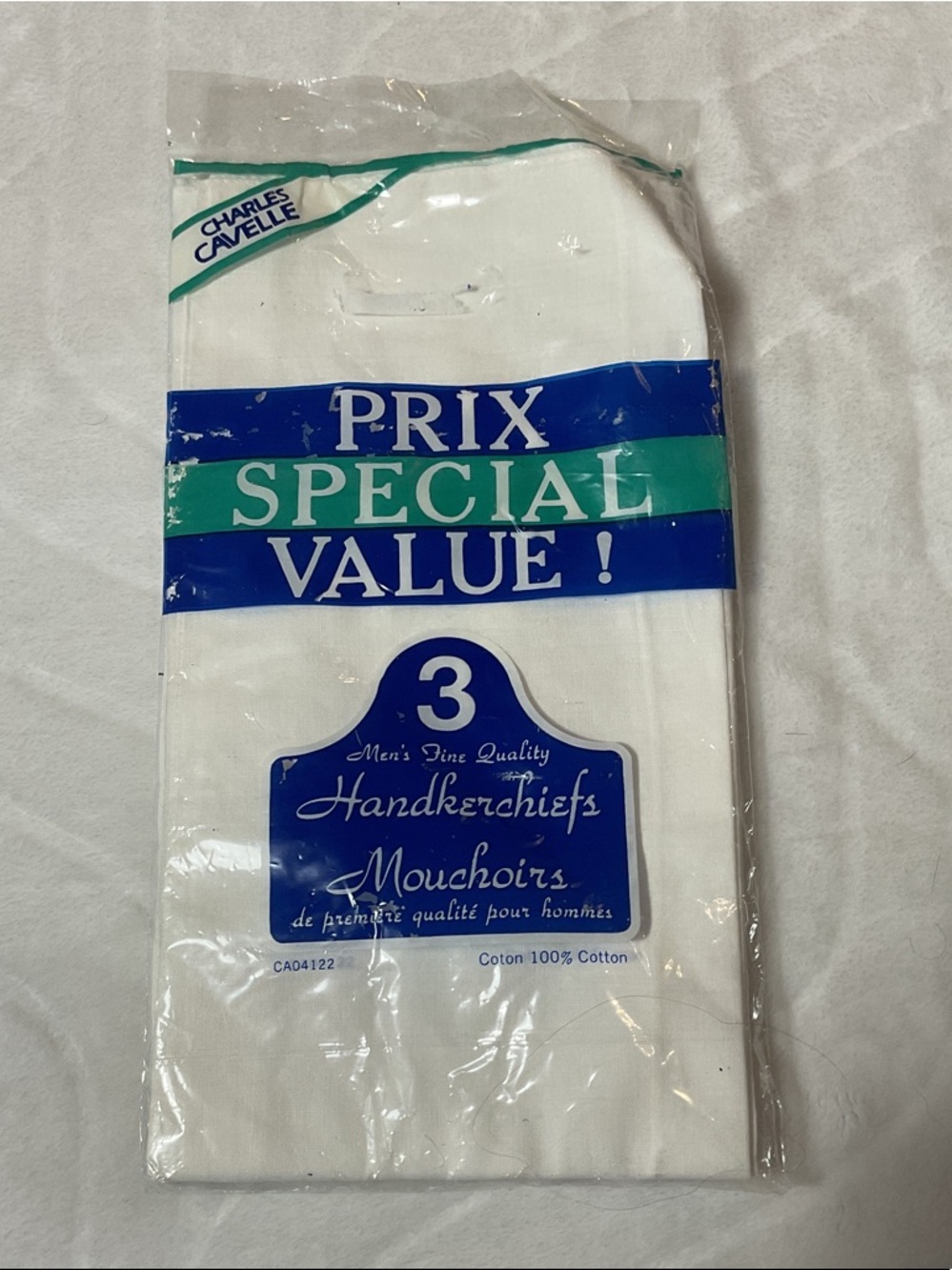 Vintage 3 pack handkerchief 1980’s listing #2
